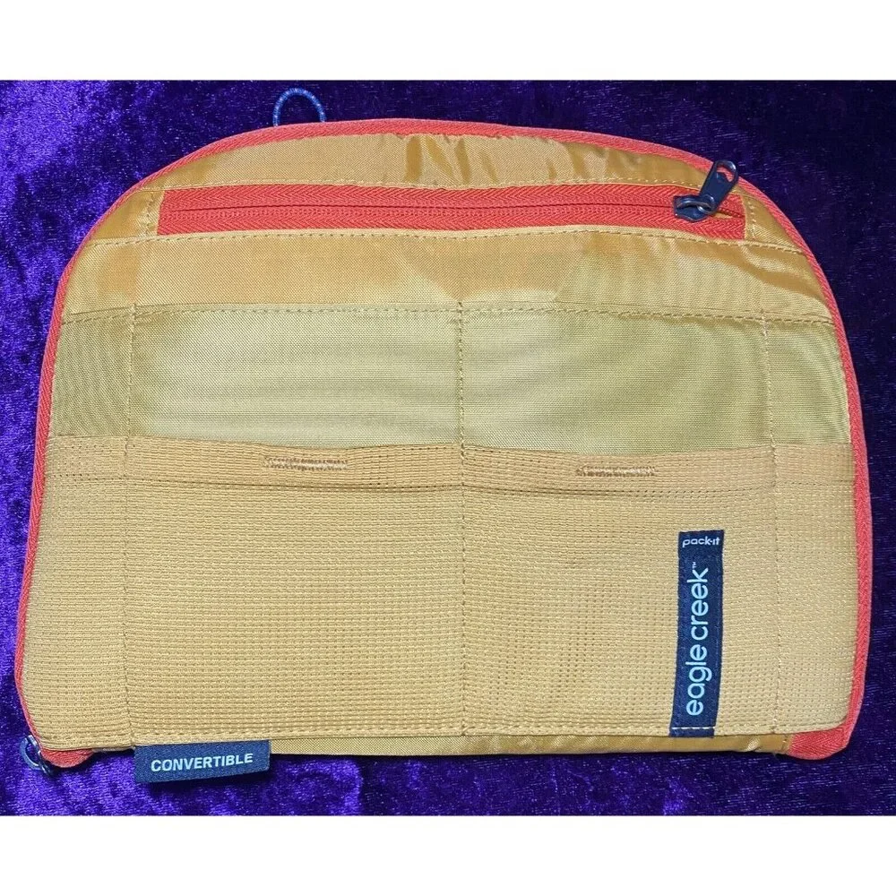 Eagle Creek Pack-it Reveal Org Convertible Pack Yellow Carryon Backpack Bag Hike